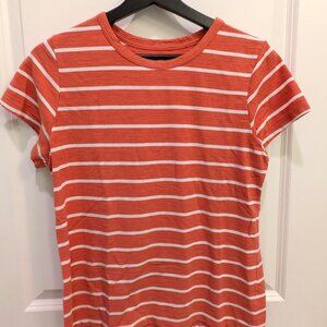 Time and Tru Women's Short Sleeve Slub Crew T-Shirt SZ Medium